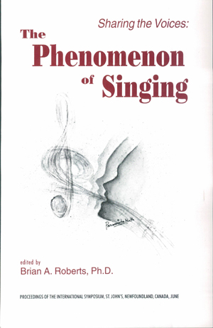 					View Vol. 1 (1997): The Phenomenon of Singing International Symposium I
				