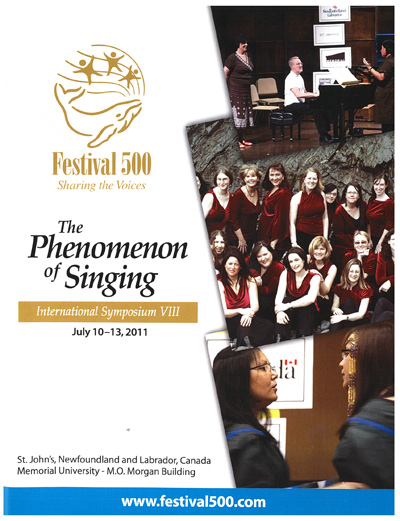 					View Vol. 8 (2011): The Phenomenon of Singing International Symposium VIII
				